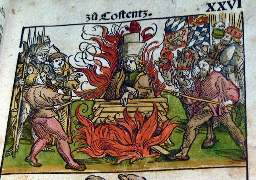 Muerte de Juan Hus, 1415 | Foto: Wolfgang Sauber, Wikimedia Commons, CC BY-SA 3.0